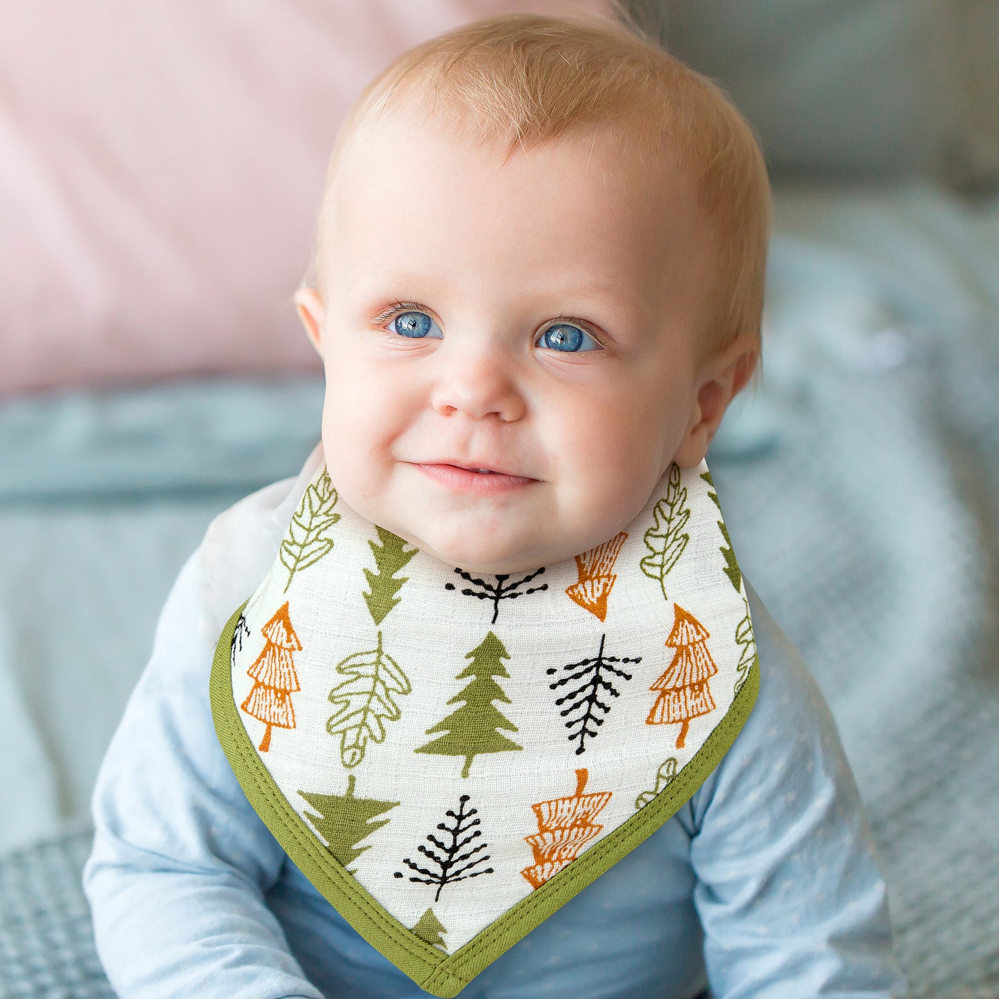 Muslin Bandana Bibs - Pack of 4's - Into the Jungle - Dreams & Dimples